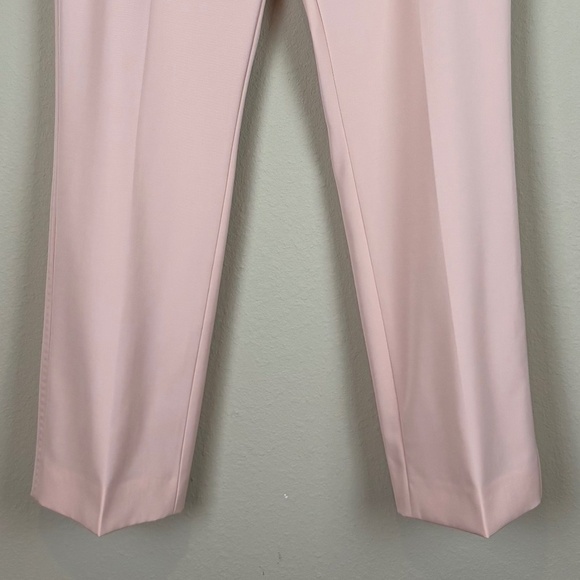 MaxMara Peach Dress Pants w/ Hidden Zipper, Button, and Eye/Hook Closure - Picture 3 of 14